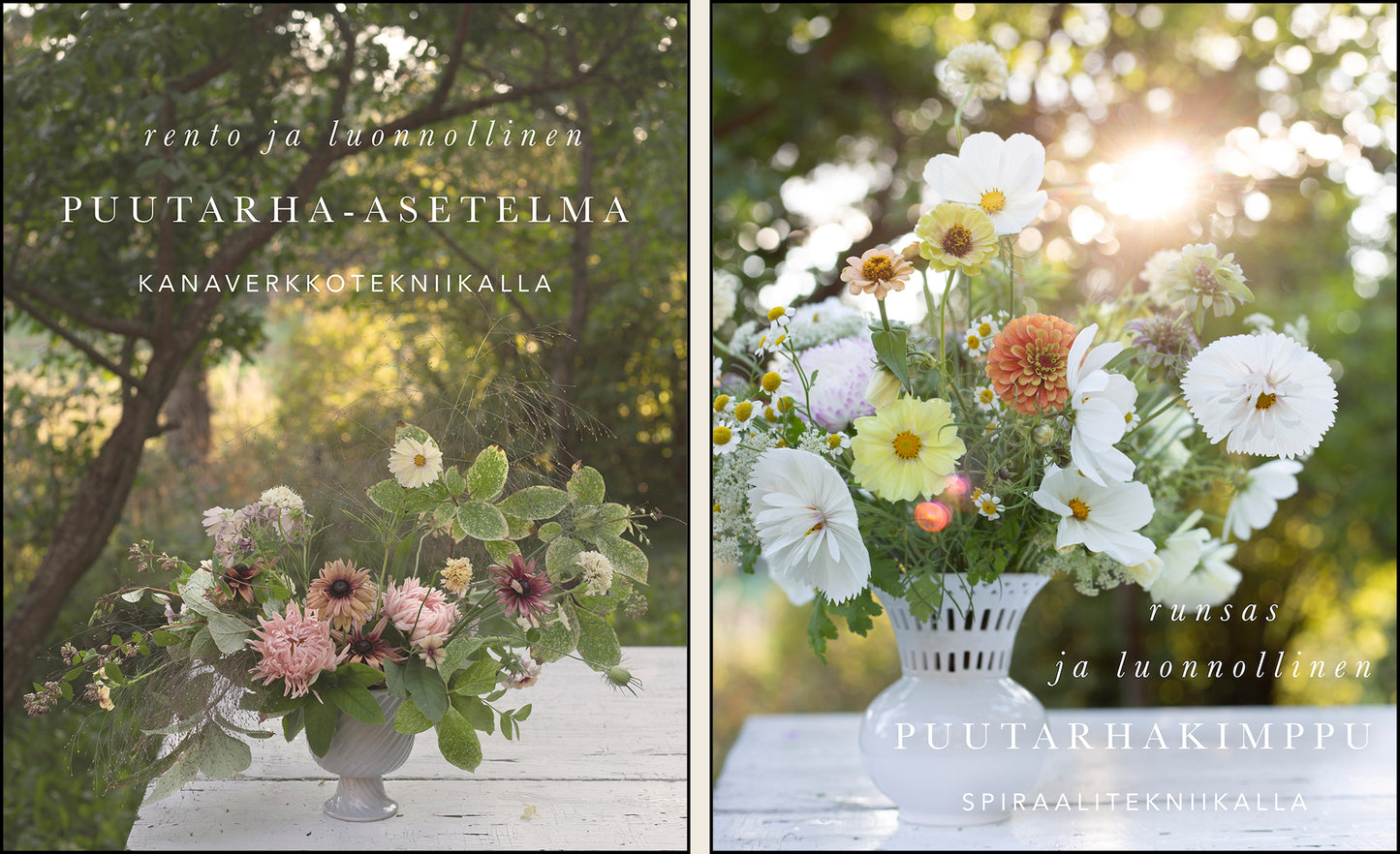 Asetelma- ja kimppukurssi yhdessä