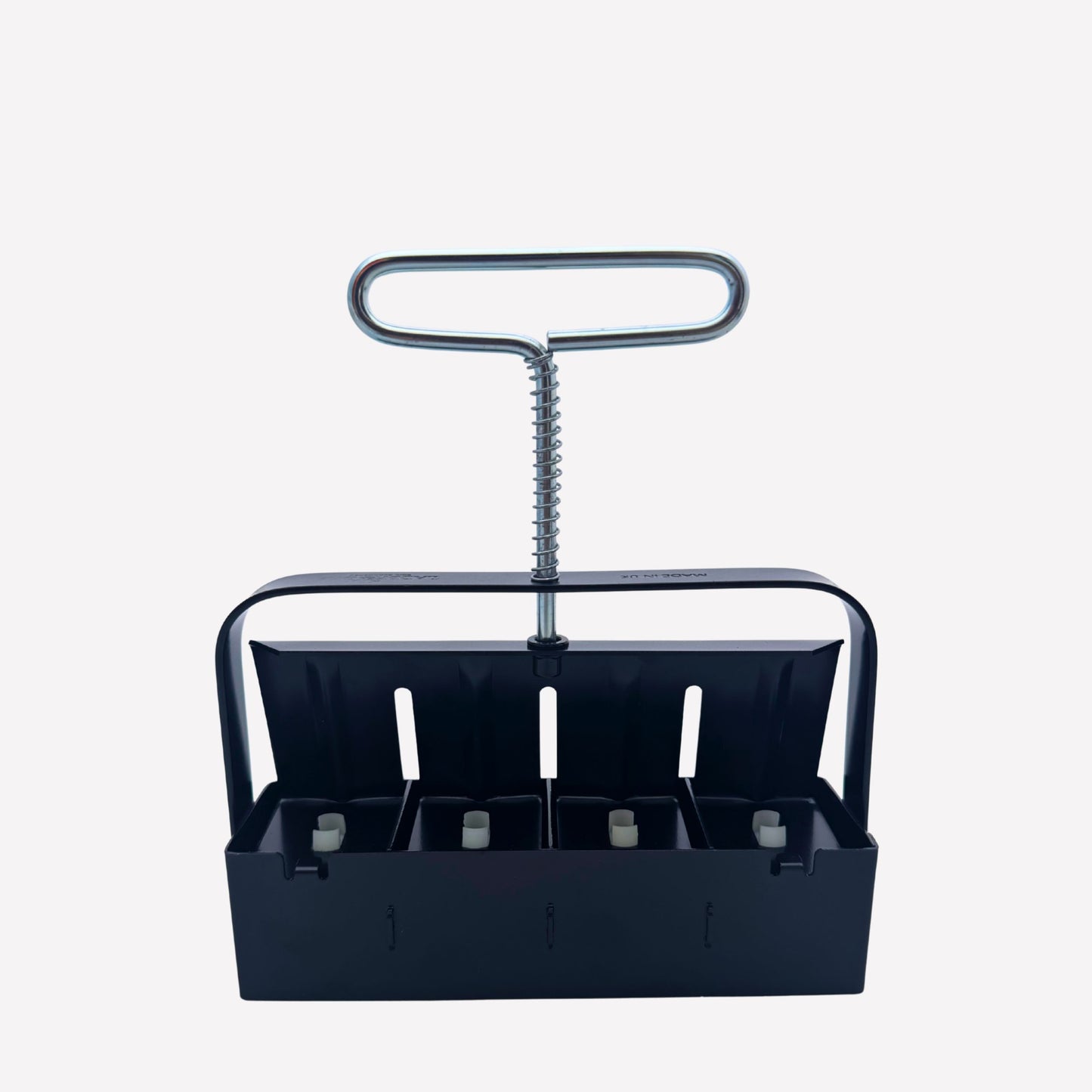 Soil blocker Mini 4 musta lisäosilla