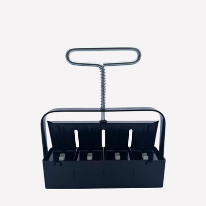 Soil blocker Mini 4 musta lisäosilla