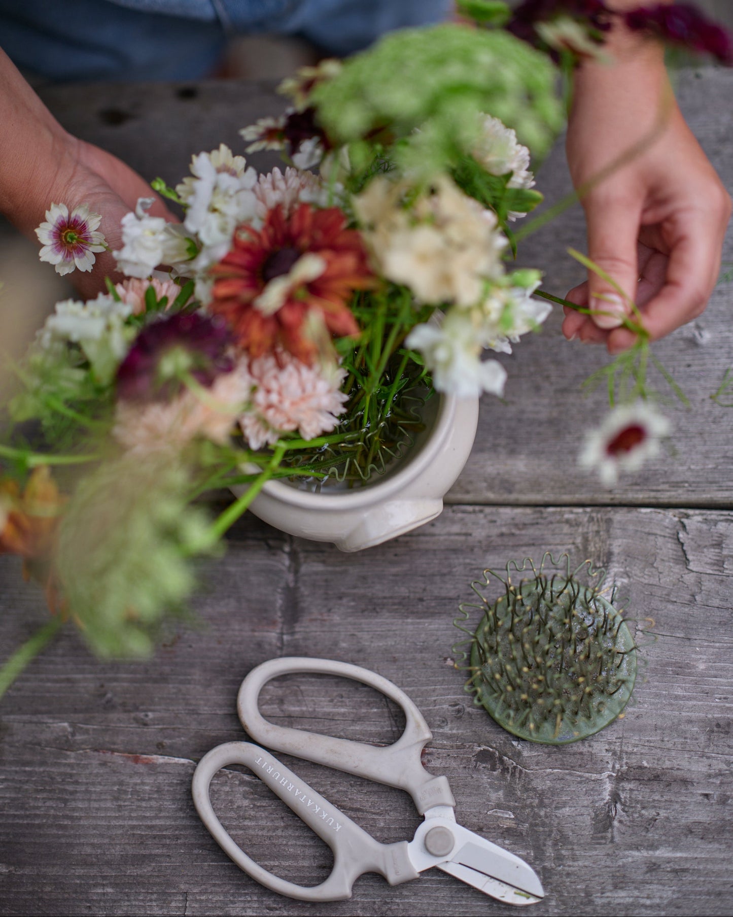 Hairpin Holder -kukkasiili  63,5 mm