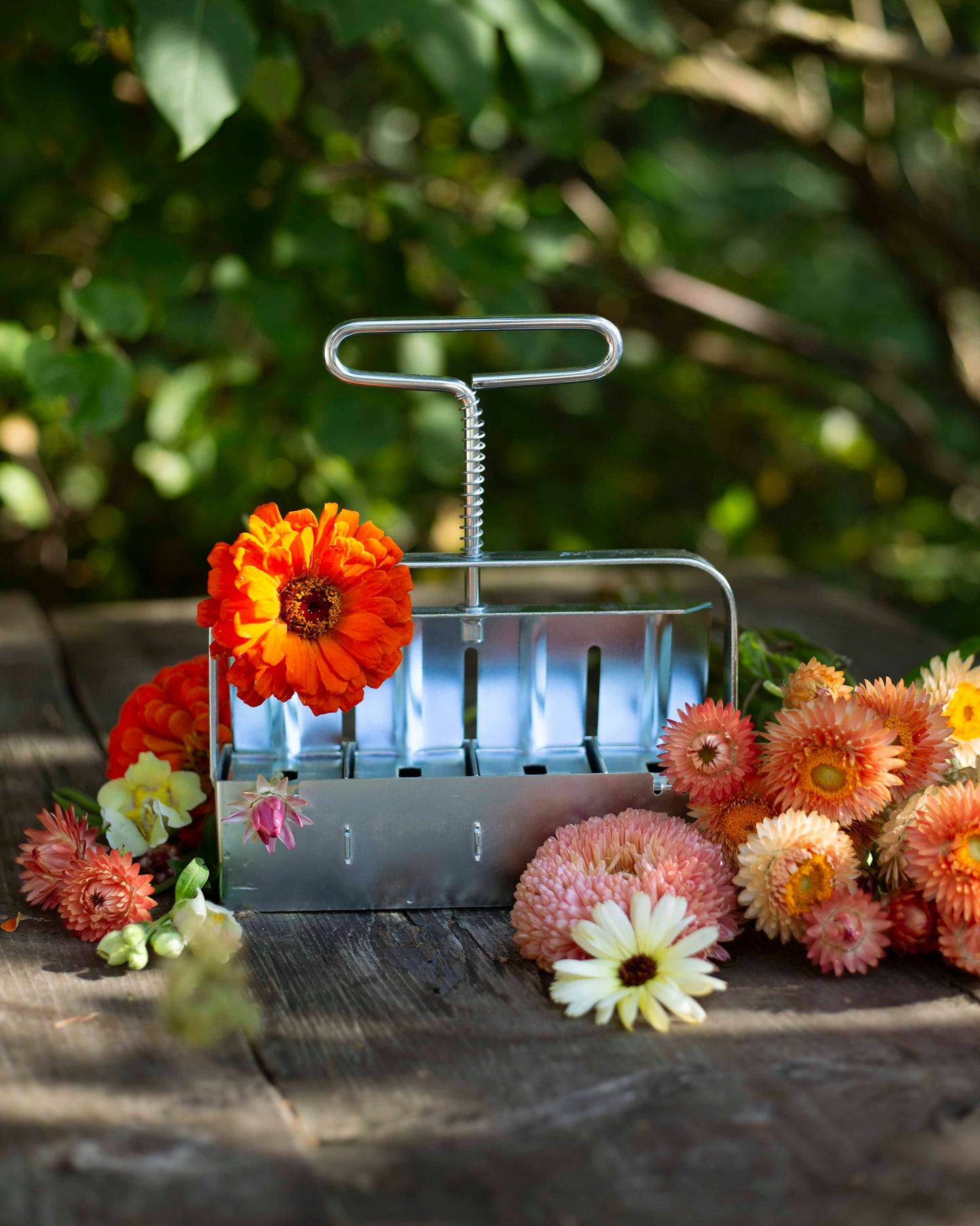 Soil blocker Mini 4 lisäosilla