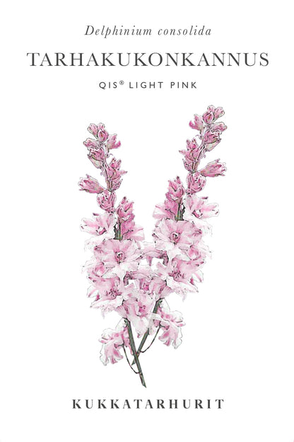 Tarhakukonkannus Qis® Light Pink